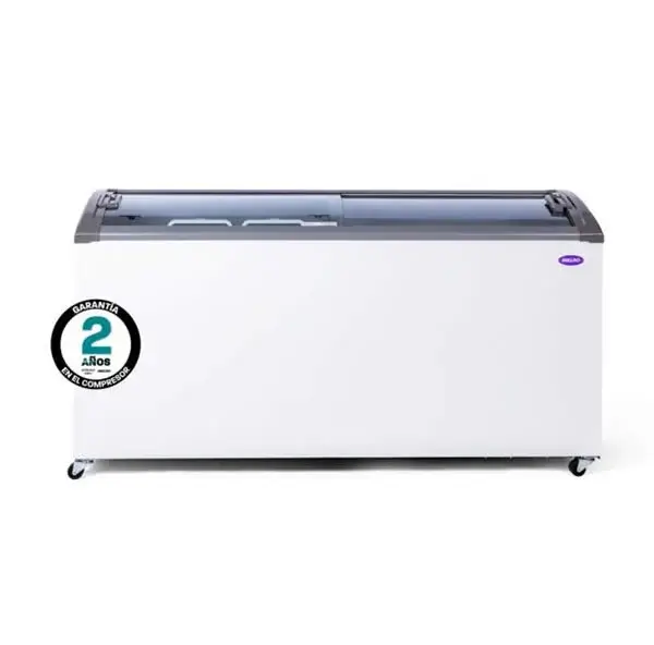 Freezer de Pozo Exhibidor 2 puertas 455 L.