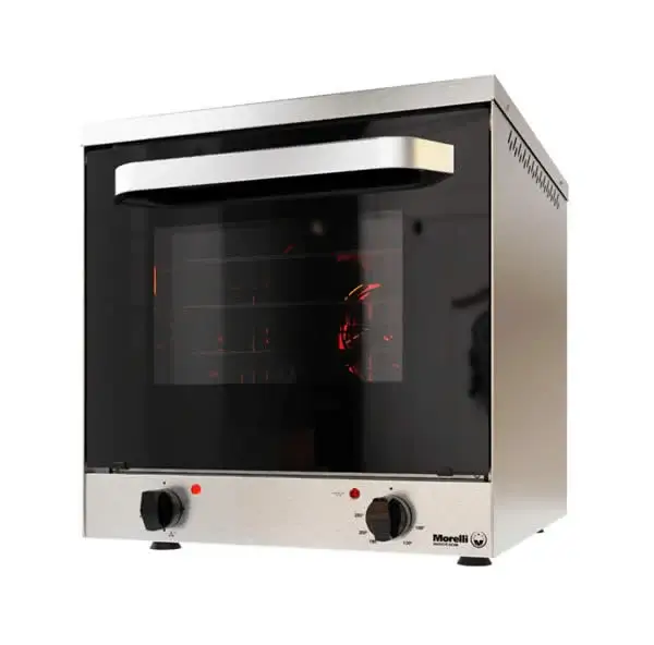 Horno eléctrico Morelli | Convector | Dorato 4 Bandejas